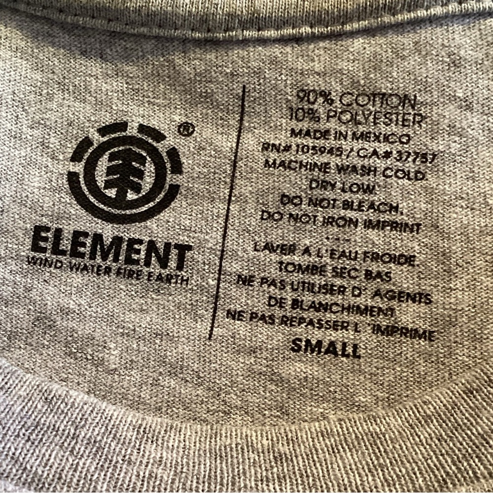 Vintage Element Skateboards Graphic Logo Short Sleeve T-Shirt Men's Size Small - Picture 5 of 5